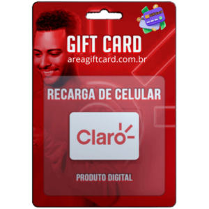 Gift card recarga celular Claro