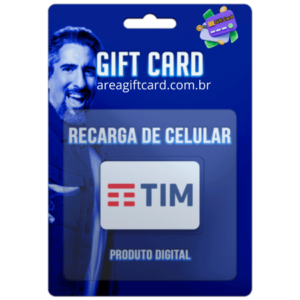 Gift card recarga celular TIM